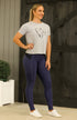 BARE Performance Riding Tights - Oxford Navy